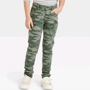 Girls mid-rise camo ankle jeggings - Cat and Jack - size 4